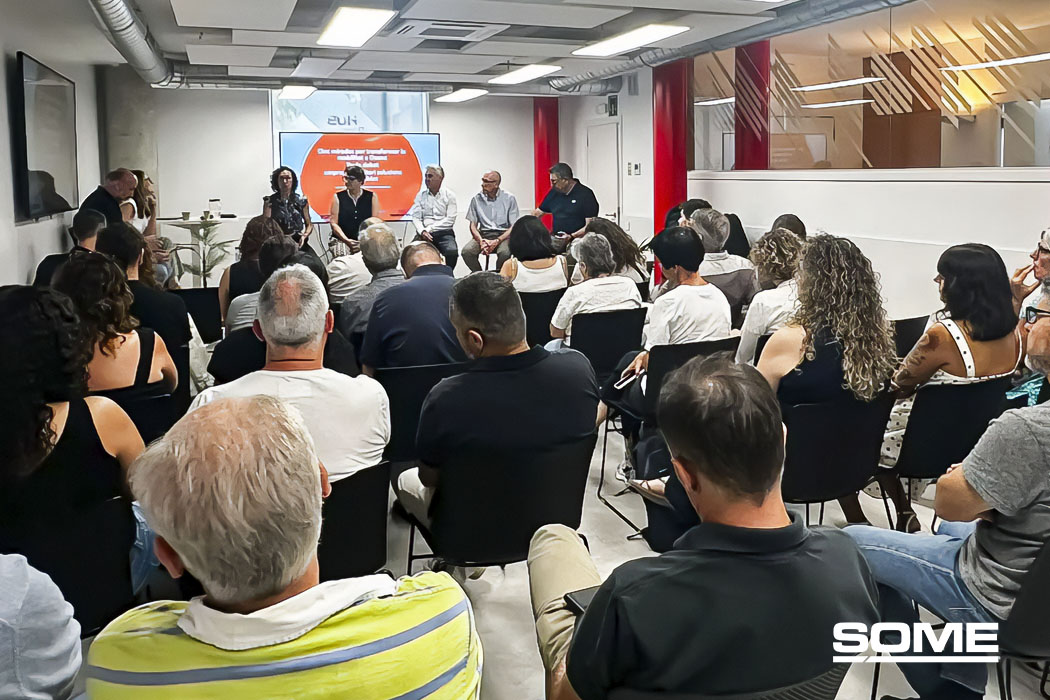 SOME comparteix la seva experiència en mobilitat sostenible en una jornada empresarial a Osona